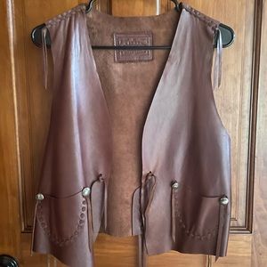 Ralph Lauren leather vest